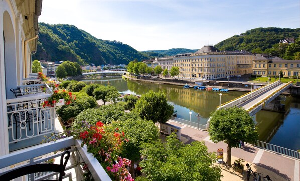 Uitzicht vanuit accommodatie