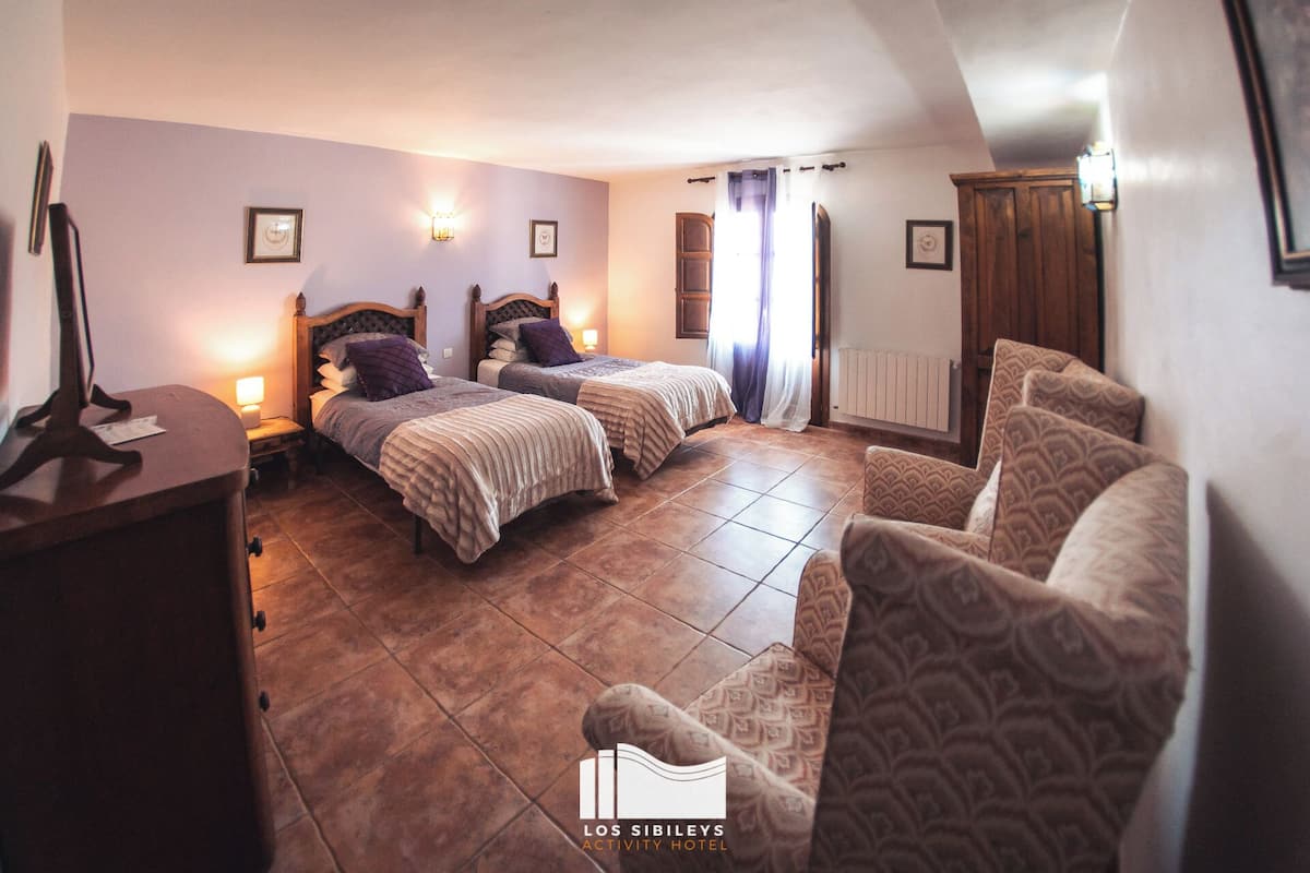 twin room, mountain view | rollaway beds, free wifi, bed sheets