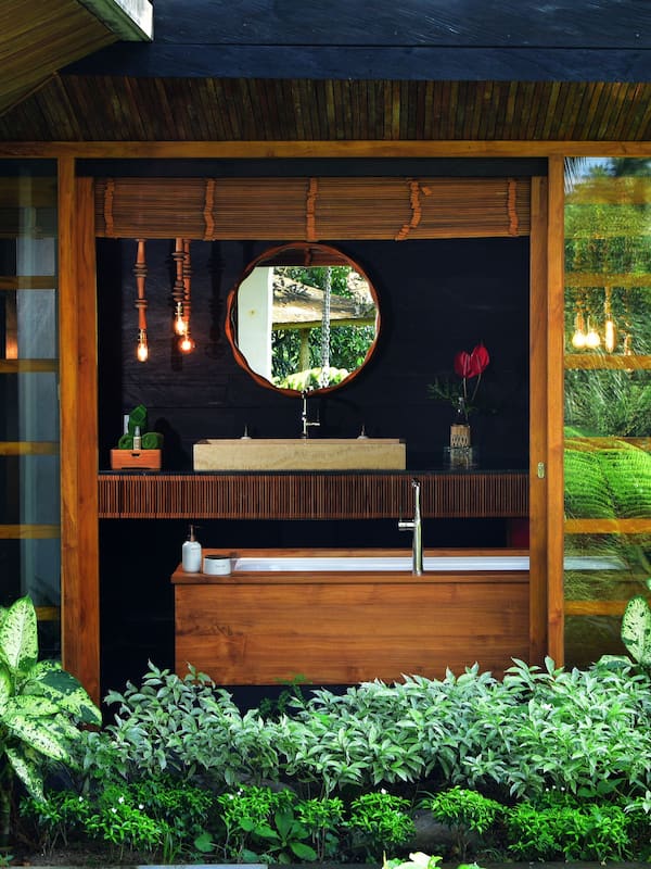 Signature Villa, 2 Bedrooms, Private Pool, Valley View | Bathroom | Separate tub and shower, deep soaking tub, rainfall showerhead