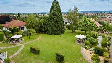 Blick auf den Garten