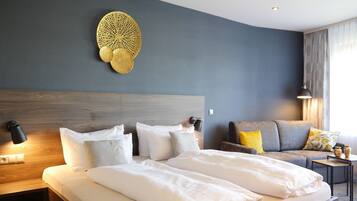 Design-Doppelzimmer | 1 Schlafzimmer, Allergikerbettwaren, Minibar, Zimmersafe