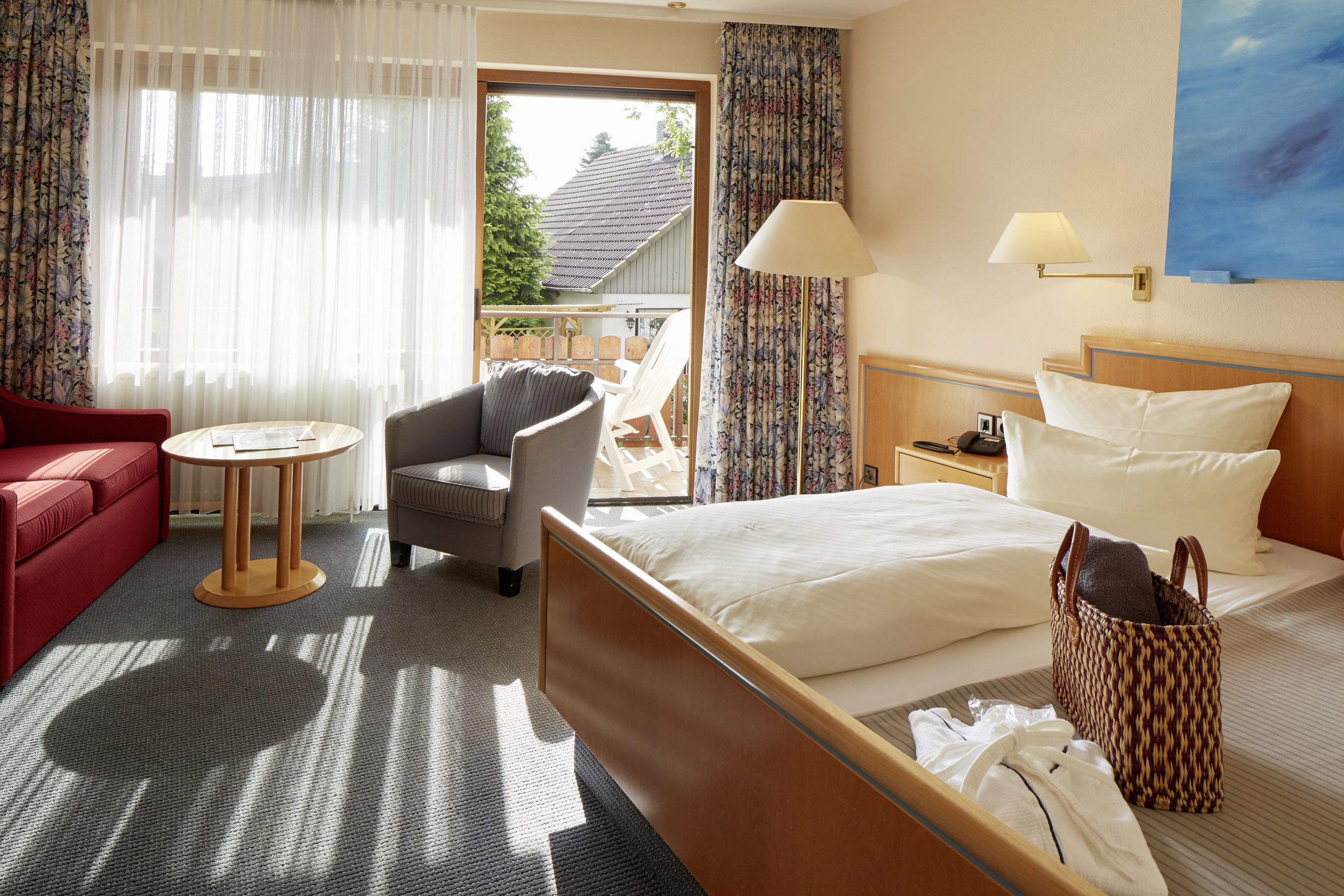 grand double room | 1 bedroom, hypo-allergenic bedding, minibar, in-room safe