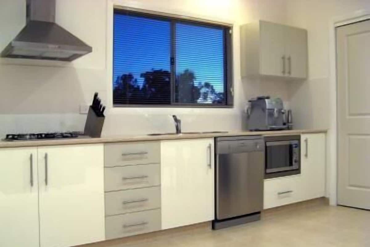 Fridge, microwave, coffee/tea maker
