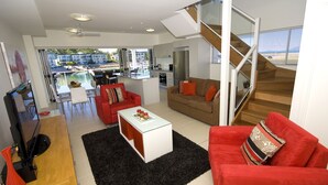 Leilighet – standard, 1 soverom, kjøkken (Ocean View) | Oppholdsområde