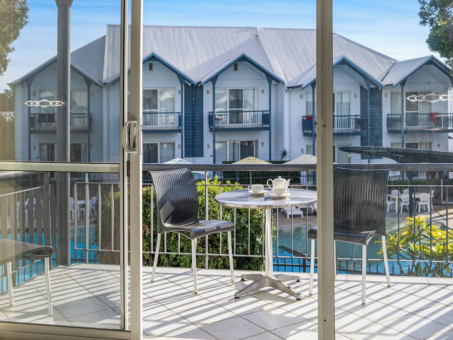 Familienapartment, 2 Schlafzimmer, 2 Bäder | Terrasse/Patio