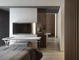 Suíte luxo, 1 cama King e sofá-cama | Roupas de cama de algodão egípcio, roupas de cama premium