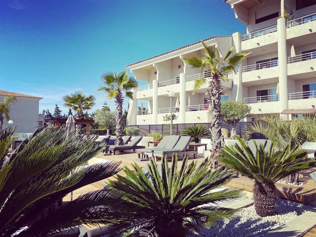 Façade de l’hébergement