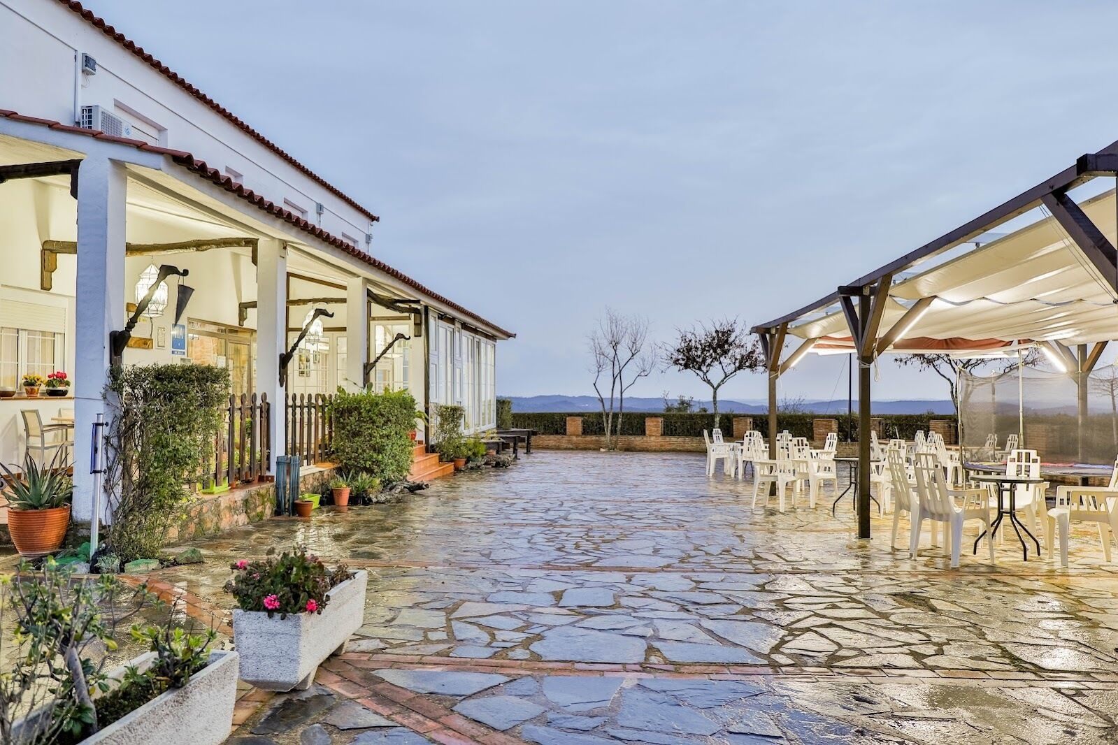 Voorkant van accommodatie