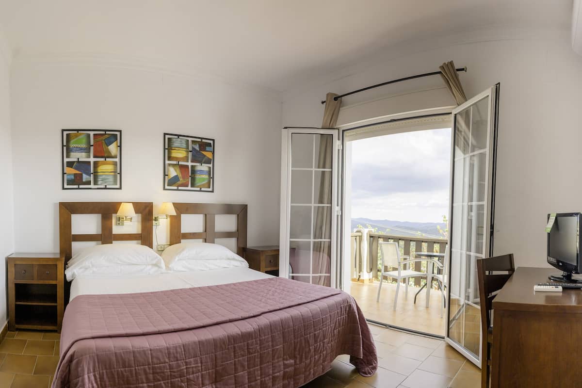 double room, terrace, mountain view | desk, blackout curtains, free wifi, bed sheets