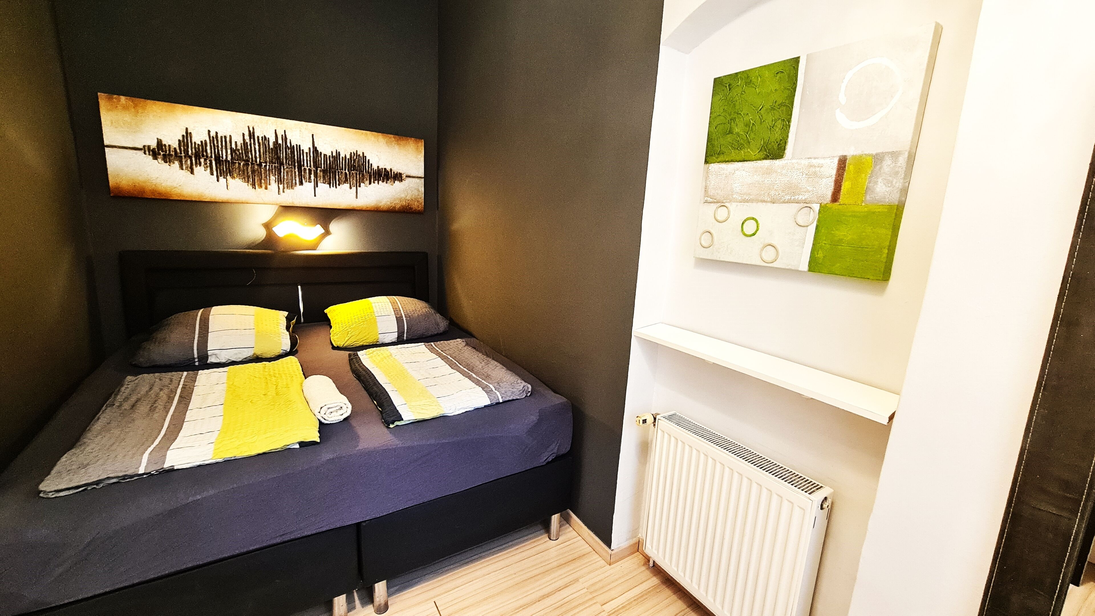 Apartment für 6 Personen | 1 Schlafzimmer, hochwertige Bettwaren, Betten mit Memory-Foam-Matratzen