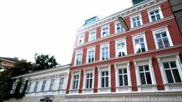 Fassade der Unterkunft