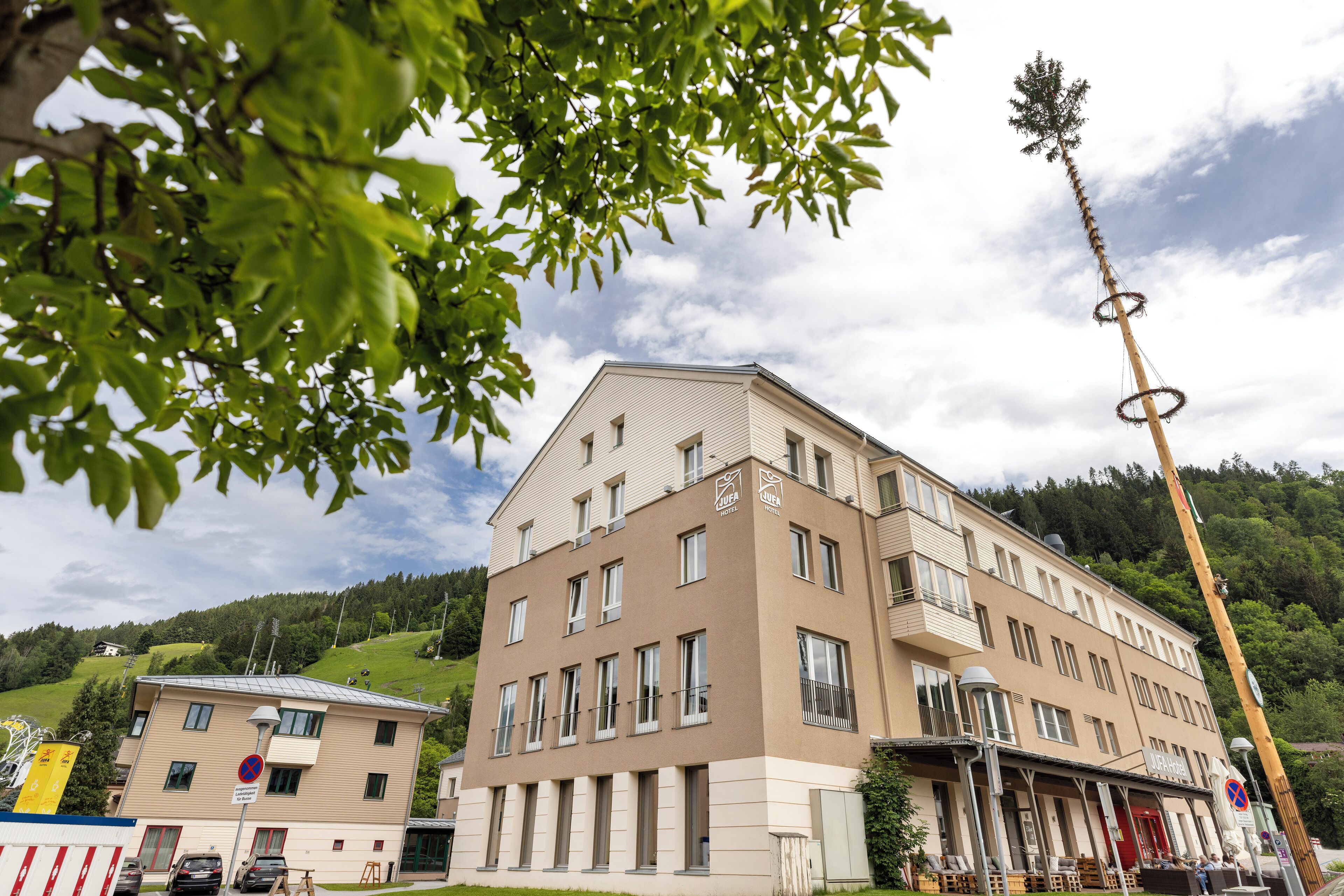 Fassade der Unterkunft