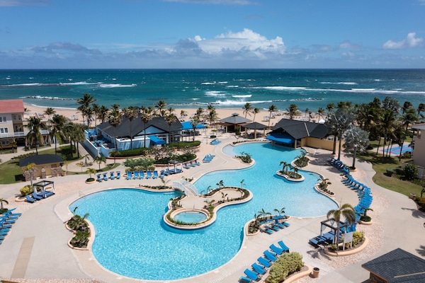 3 outdoor pools, cabanas (surcharge), pool umbrellas