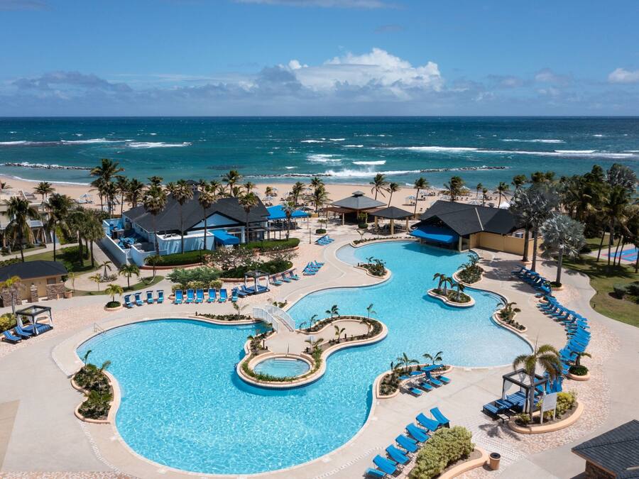 3 outdoor pools, pool cabanas (surcharge), pool umbrellas