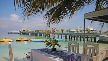 Couples dining