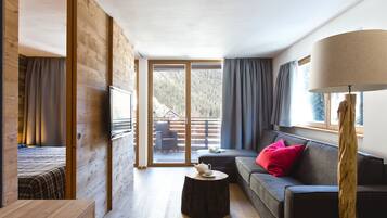 1 Schlafzimmer, Minibar, Zimmersafe, Schreibtisch