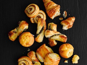 Frokost på farten hver dag (mot et tillegg)
