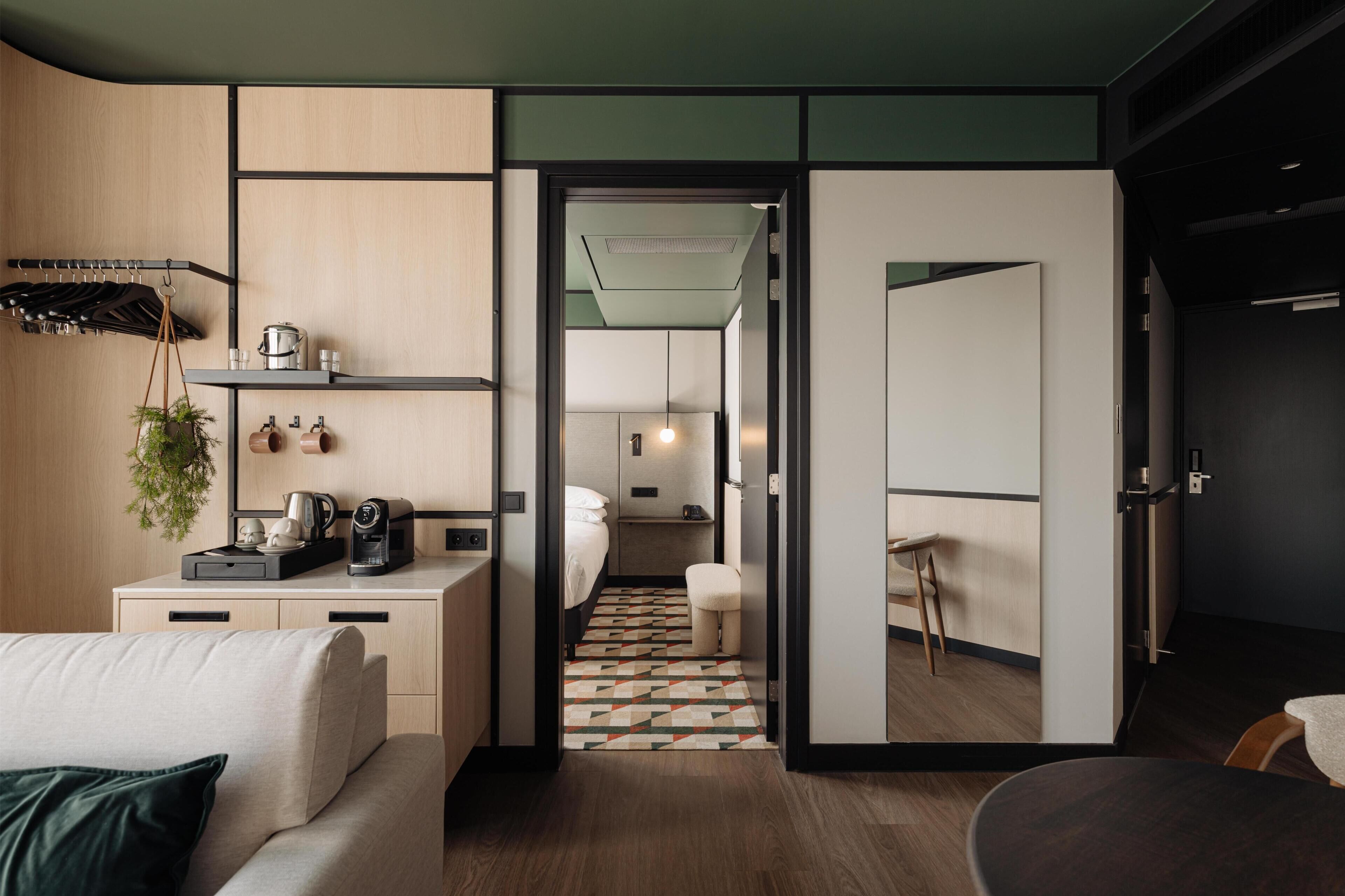 One Bedroom Suite with City View | In-room safe, blackout curtains, soundproofing, iron/ironing board