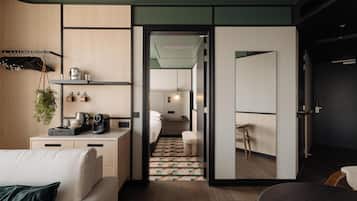One Bedroom Suite with City View | In-room safe, blackout curtains, soundproofing, iron/ironing board
