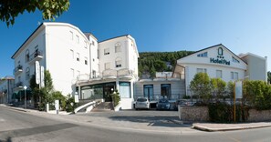 Fassade der Unterkunft