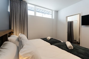 Kamar Twin, ensuite | Seprai antialergi, Wi-Fi gratis, dan seprai linen