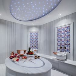 Een Turks bad/hammam, lichaamsbehandelingen, hydrotherapie