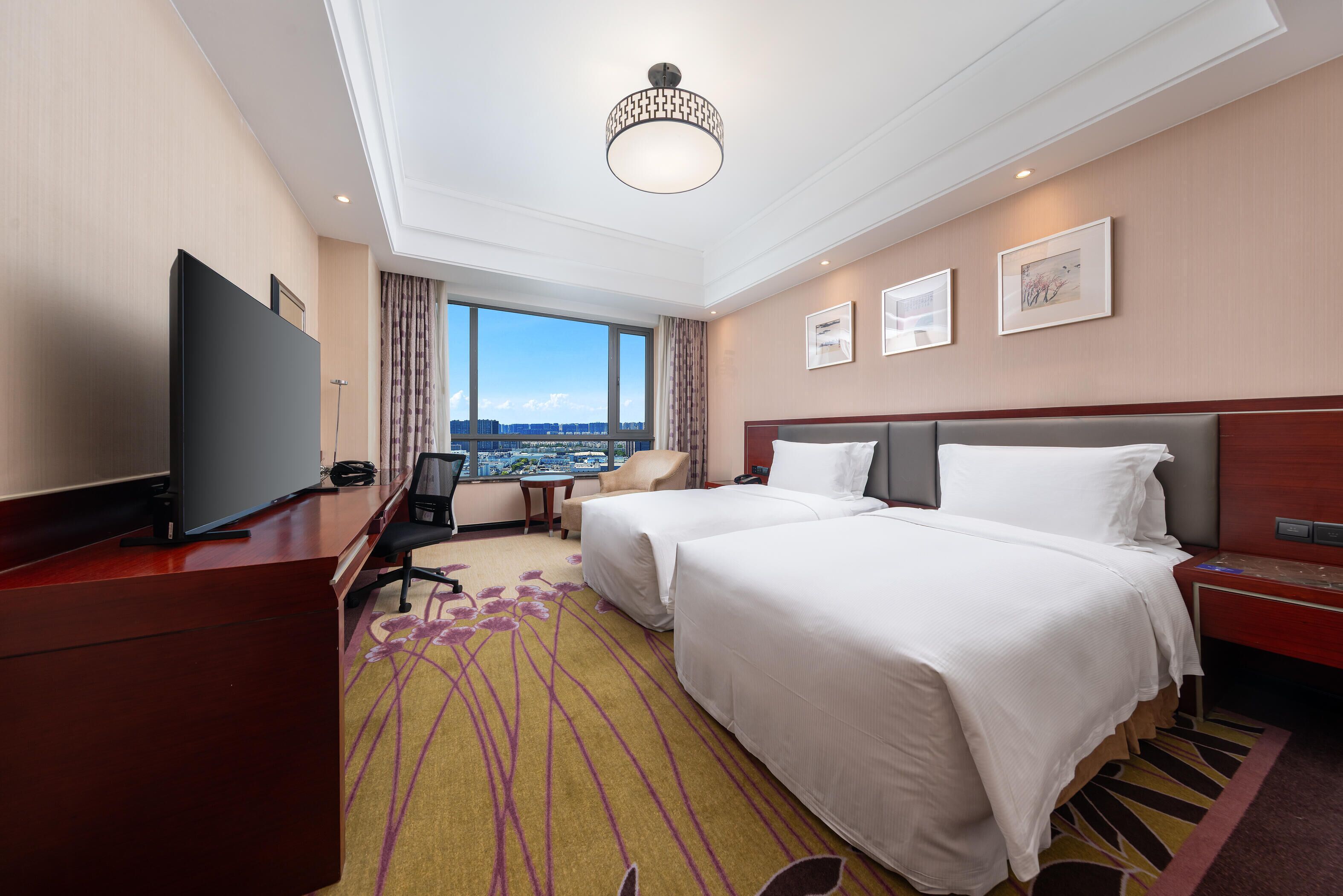 Habitación doble de uso individual | Ropa de cama de alta calidad, minibar, caja fuerte