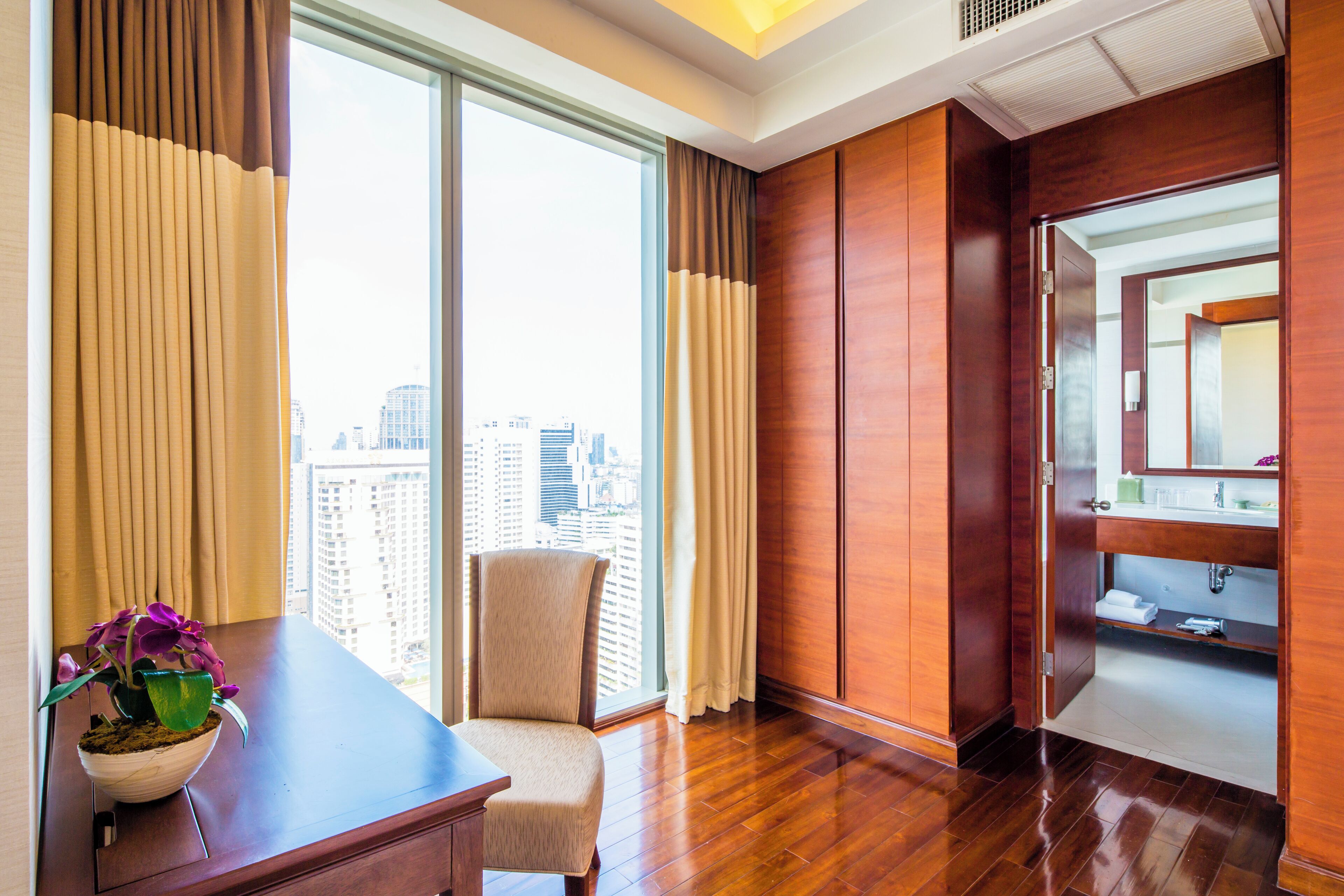 two bedroom executive | in-room safe, desk, soundproofing, iron/ironing board