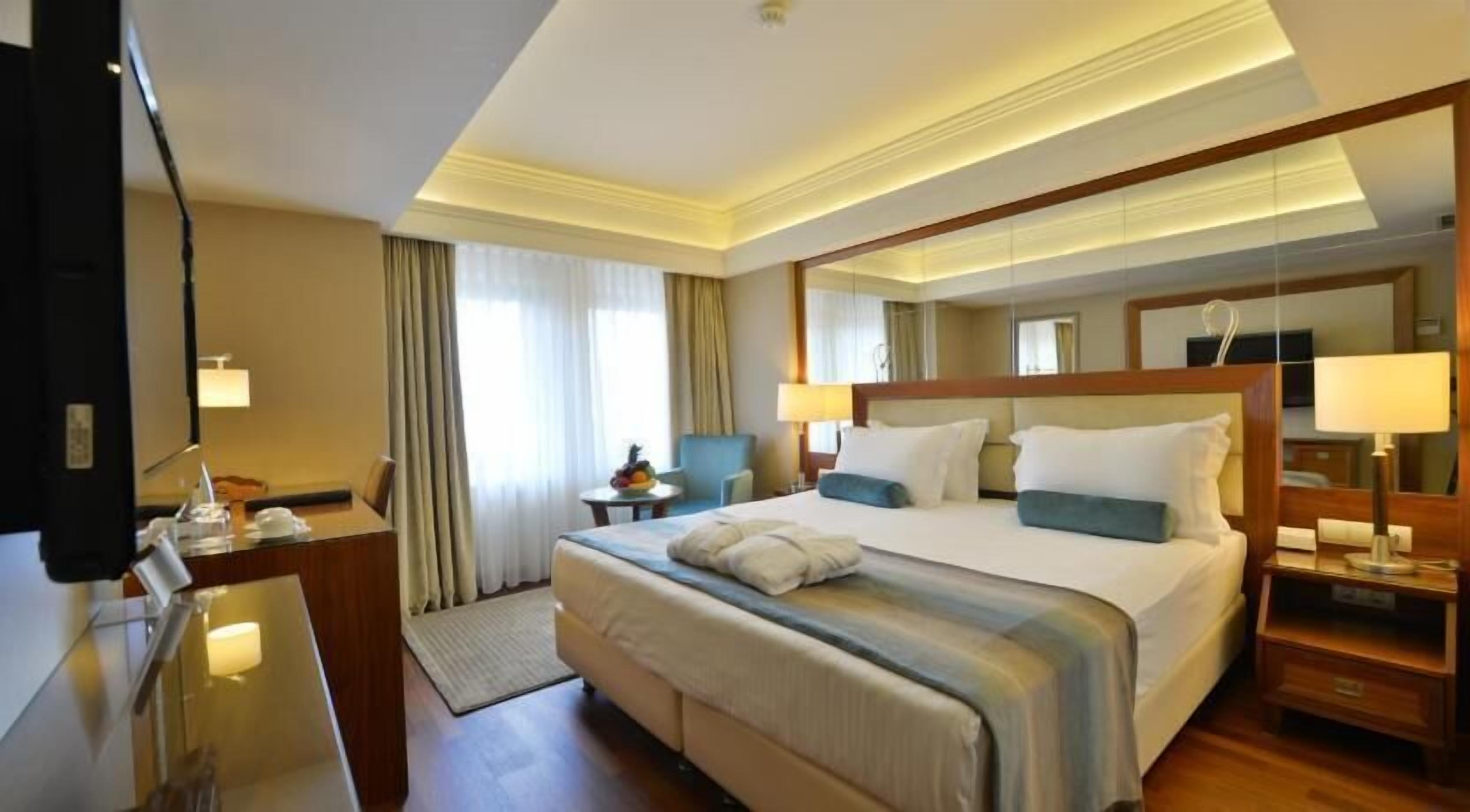 Literie de qualité supérieure, minibar, coffres-forts dans les chambres