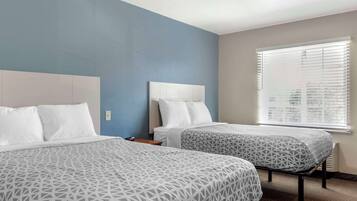 Desk, iron/ironing board, free WiFi, bed sheets