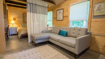Studio Elite, 1 giường cỡ queen, quang cảnh vườn | Trang trí khác biệt, trang bị nội thất với thiết kế riêng biệt