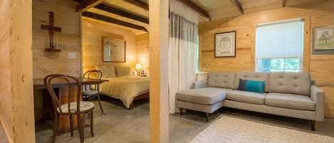 The Guest House | Individually decorated, individually furnished, blackout drapes