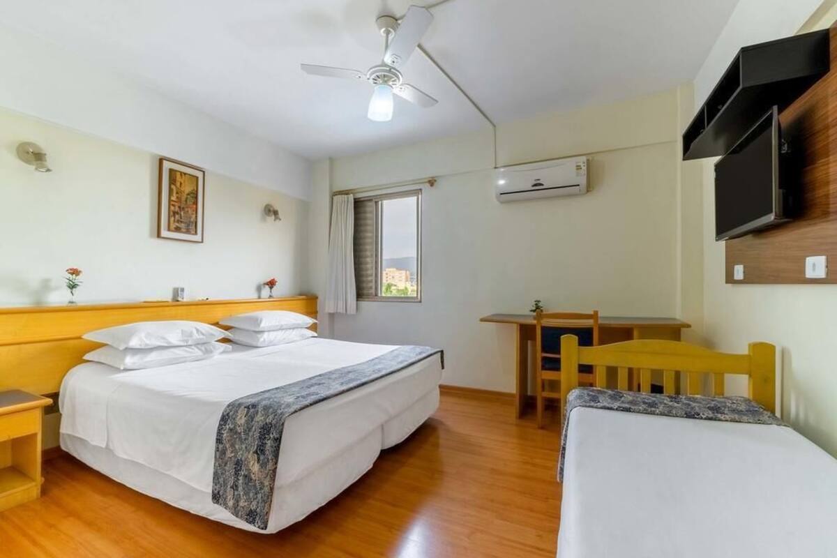 Down duvets, in-room safe, desk, cots/infant beds