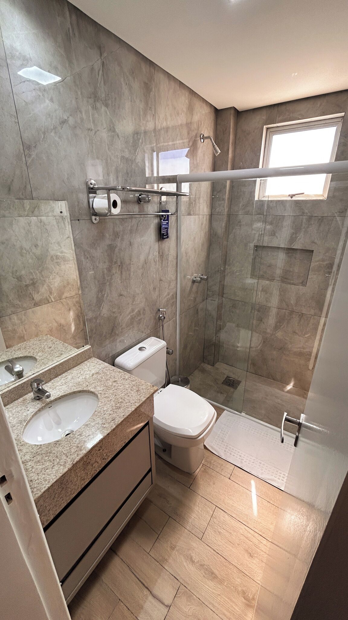 superior double twin | bathroom | free toiletries, hair dryer, towels, soap