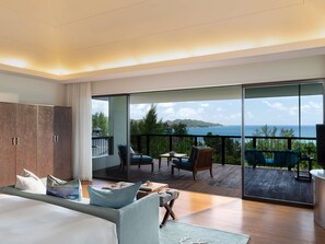 高档床上用品、羽绒被、泰普尔床垫、迷你吧