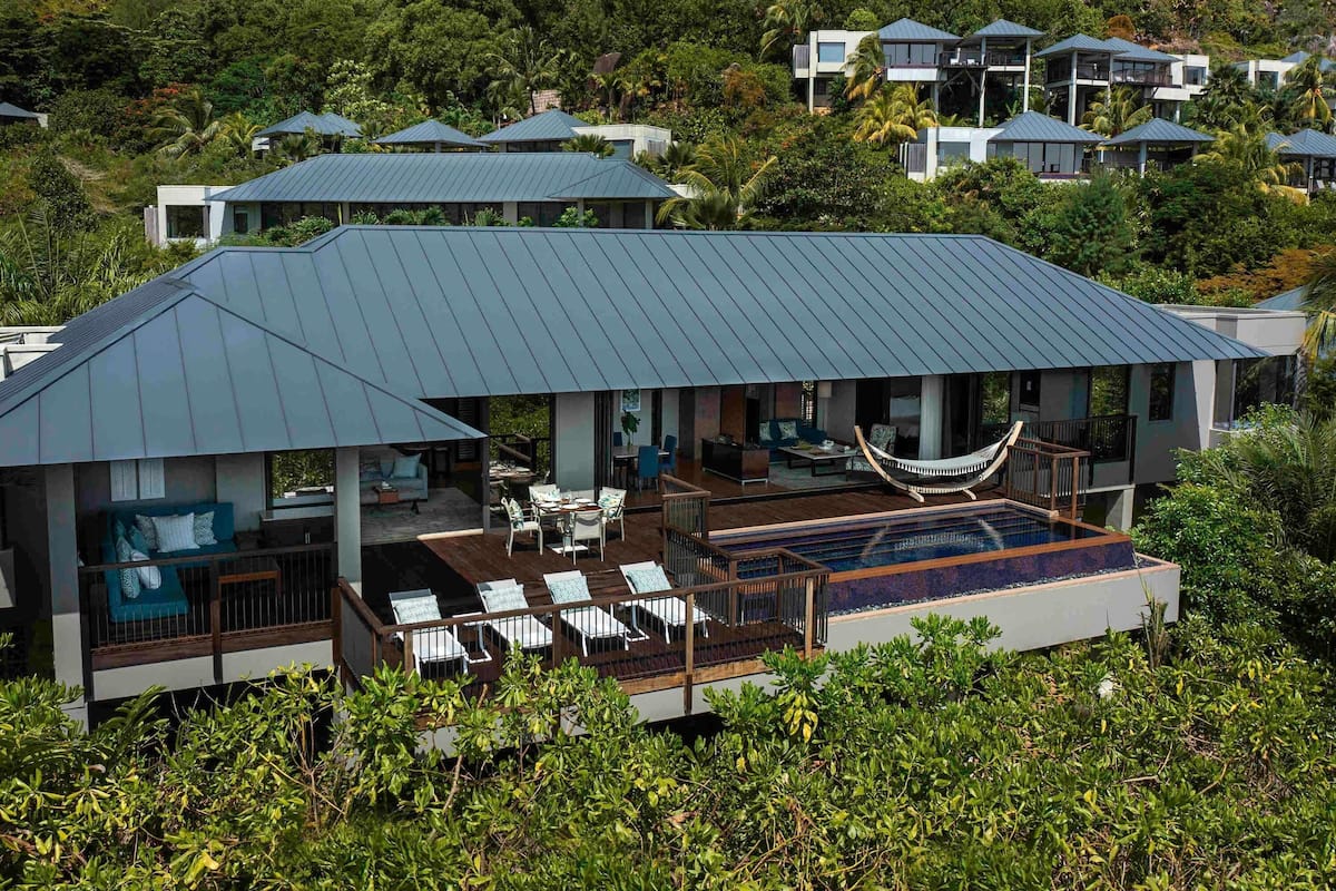 Villa, 2 Bedrooms, Ocean View (Pool) | 1 bedroom, premium bedding, down comforters, Tempur-Pedic beds