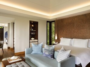 Seprai premium, selimut bulu angsa, dan tempat tidur Tempur-Pendic
