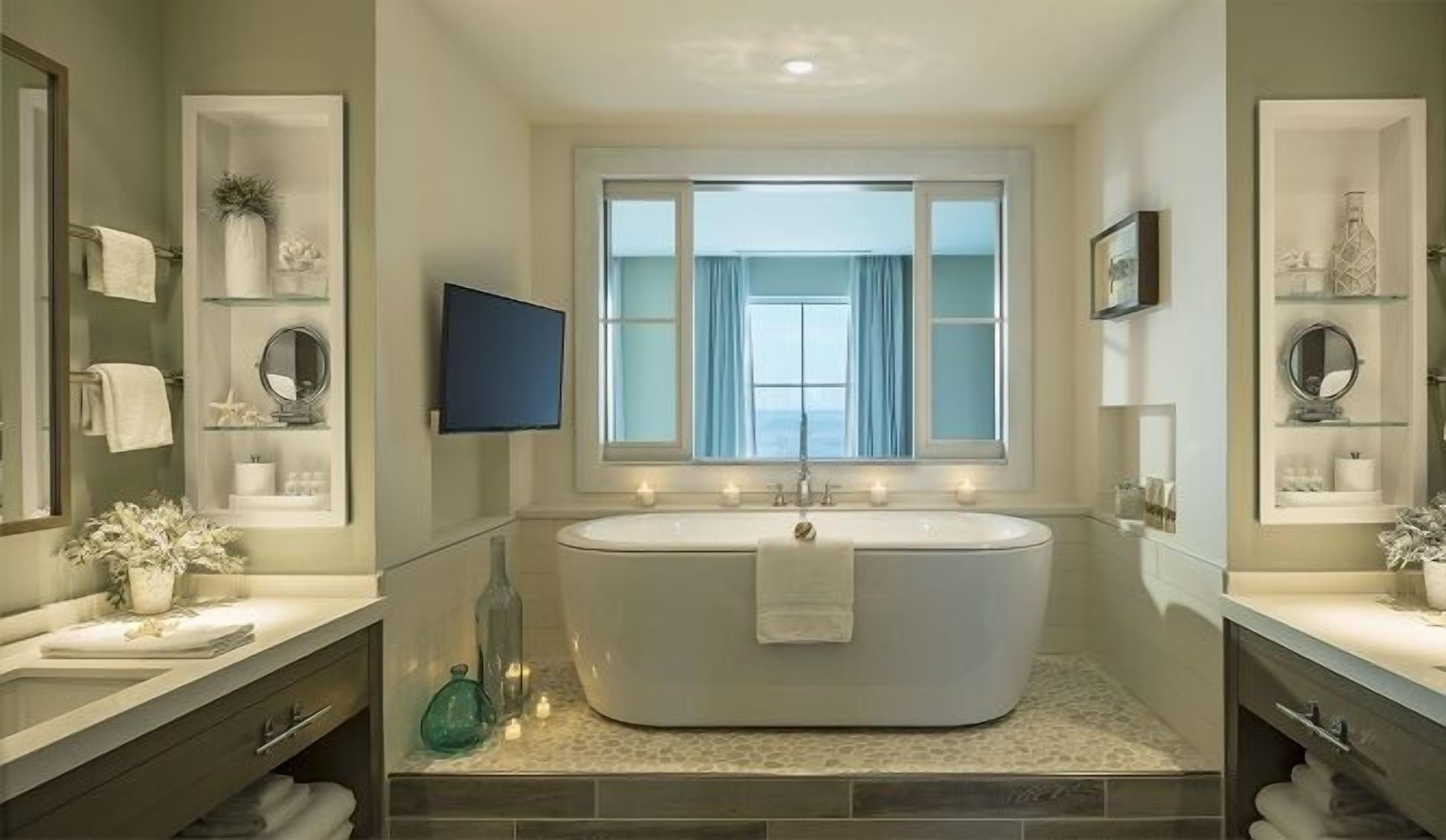 free toiletries, hair dryer, bathrobes, towels