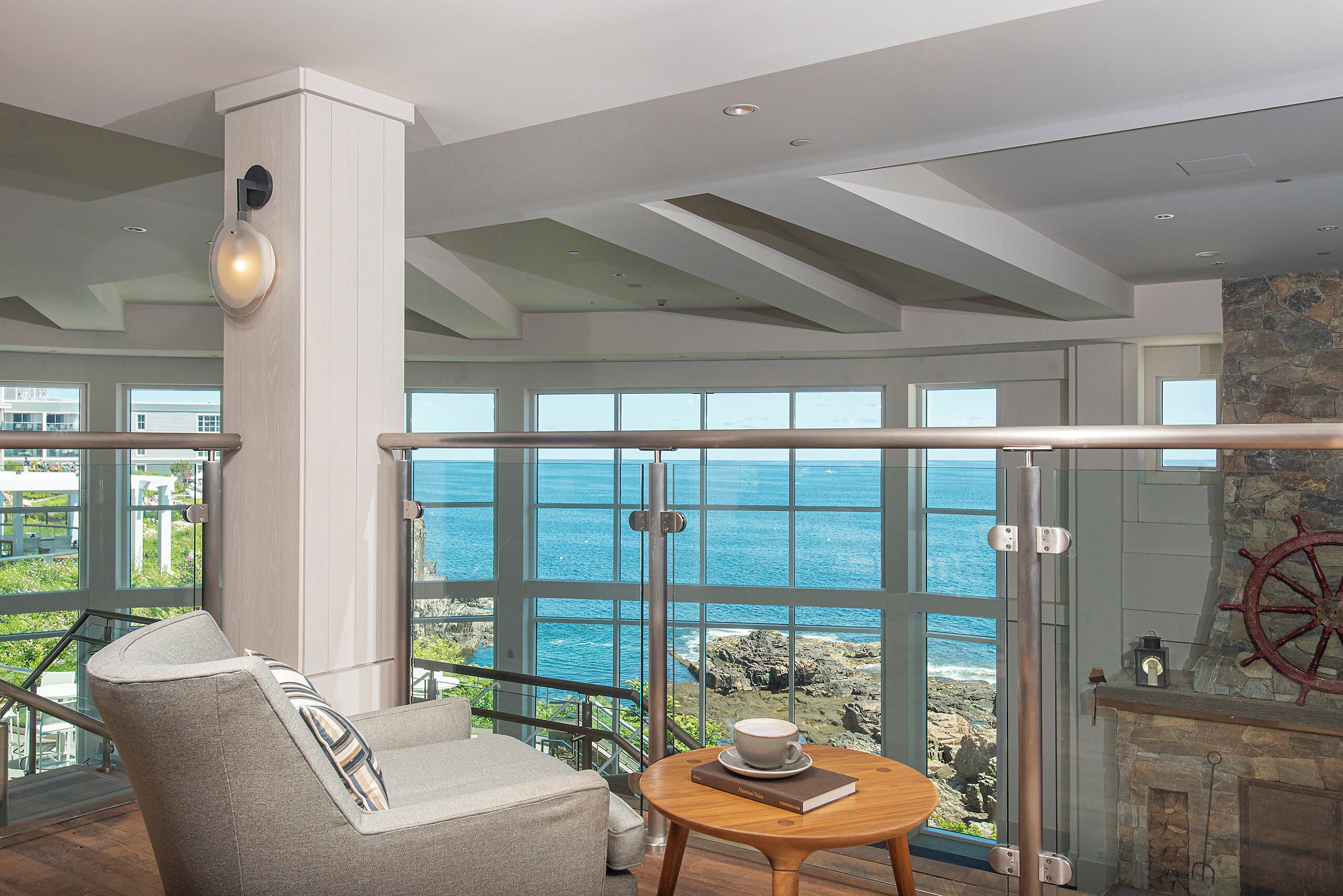 Sitteområde i lobbyen