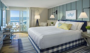 Premium bedding, down comforters, pillowtop beds, in-room safe