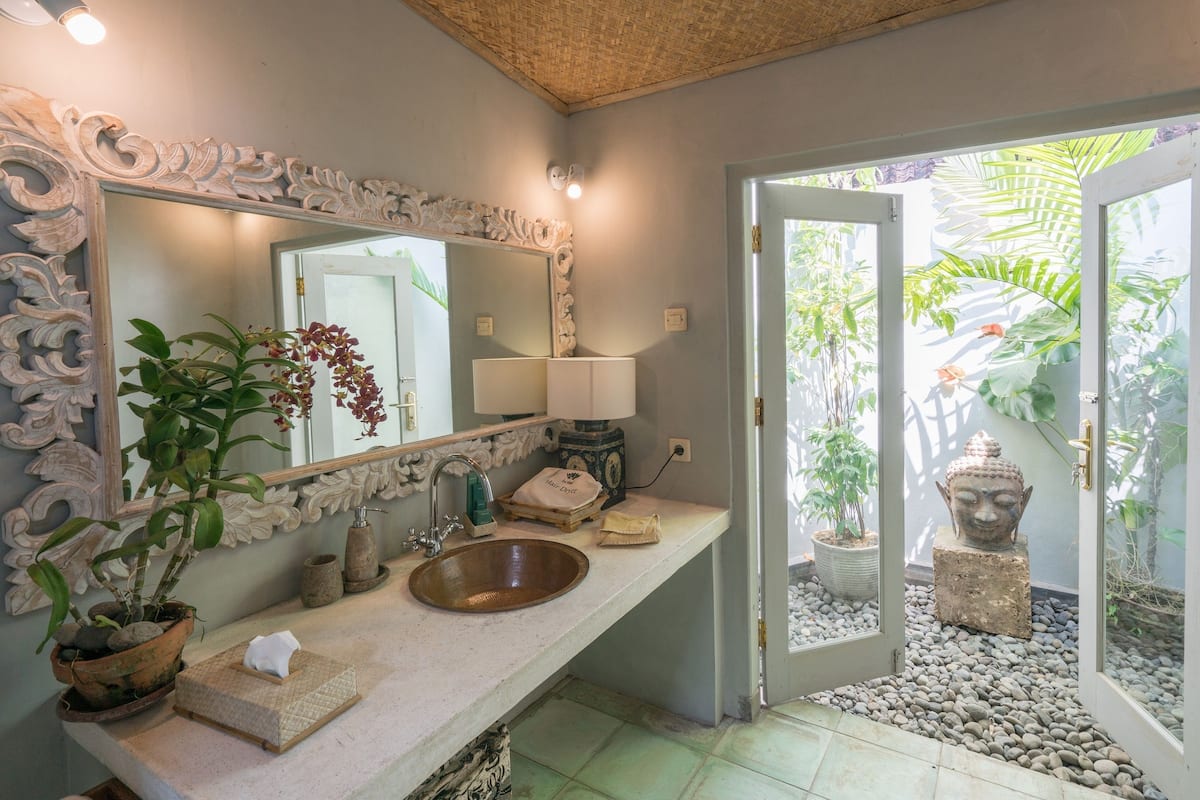 villa, 2 bedrooms, private pool | bathroom sink