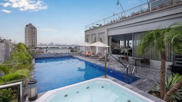 Rooftop pool