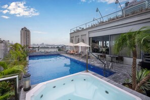 Rooftop pool