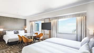 In-room safe, desk, blackout curtains, iron/ironing board