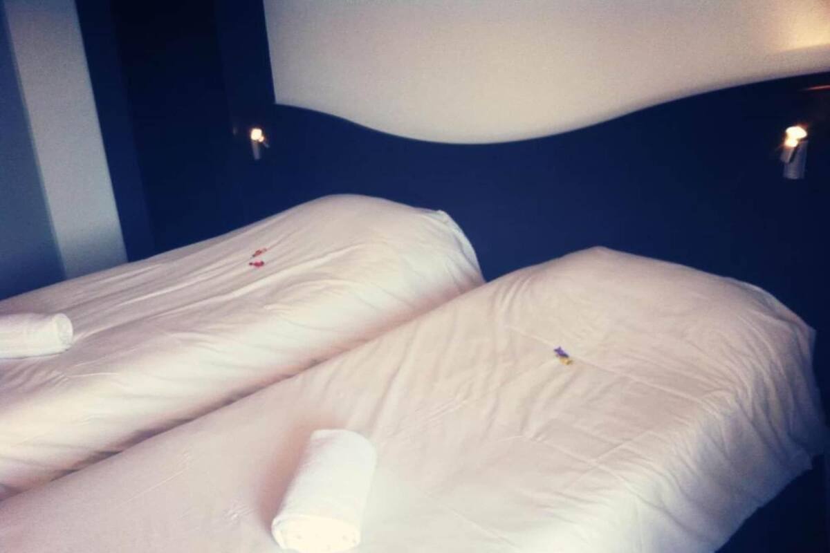 Premium bedding, iron/ironing board (on request), WiFi (free)