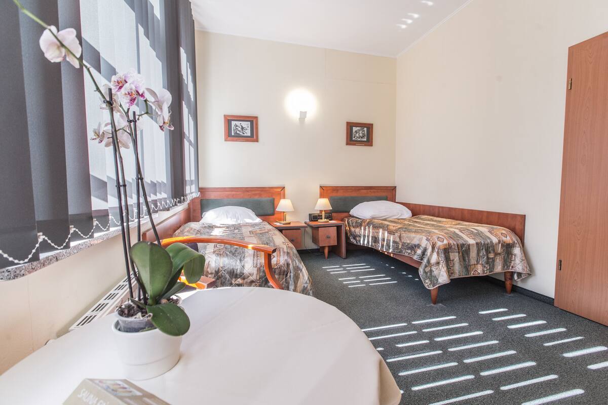 Double or Twin Room | Premium bedding, desk, iron/ironing board (on request), WiFi (free)