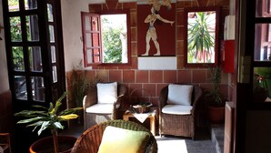 Sitzecke in der Lobby
