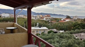 Blick von der Unterkunft