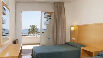 Appartement, 1 slaapkamer | Verduisterende gordijnen, beddengoed