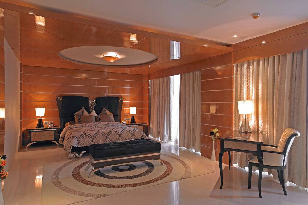 Chambre Présidentielle, vue piscine | Minibar, coffres-forts dans les chambres, chambres insonorisées